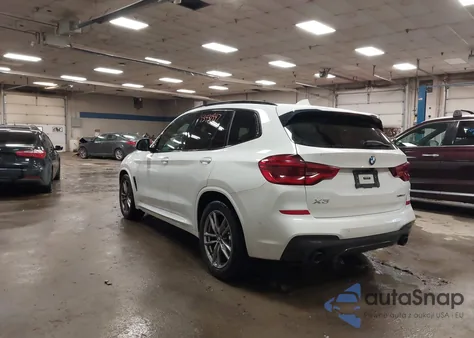 2021 BMW X3 xDrive30I z USA, uszkodzony, nr VIN 5UXTY5C0XM9E32810